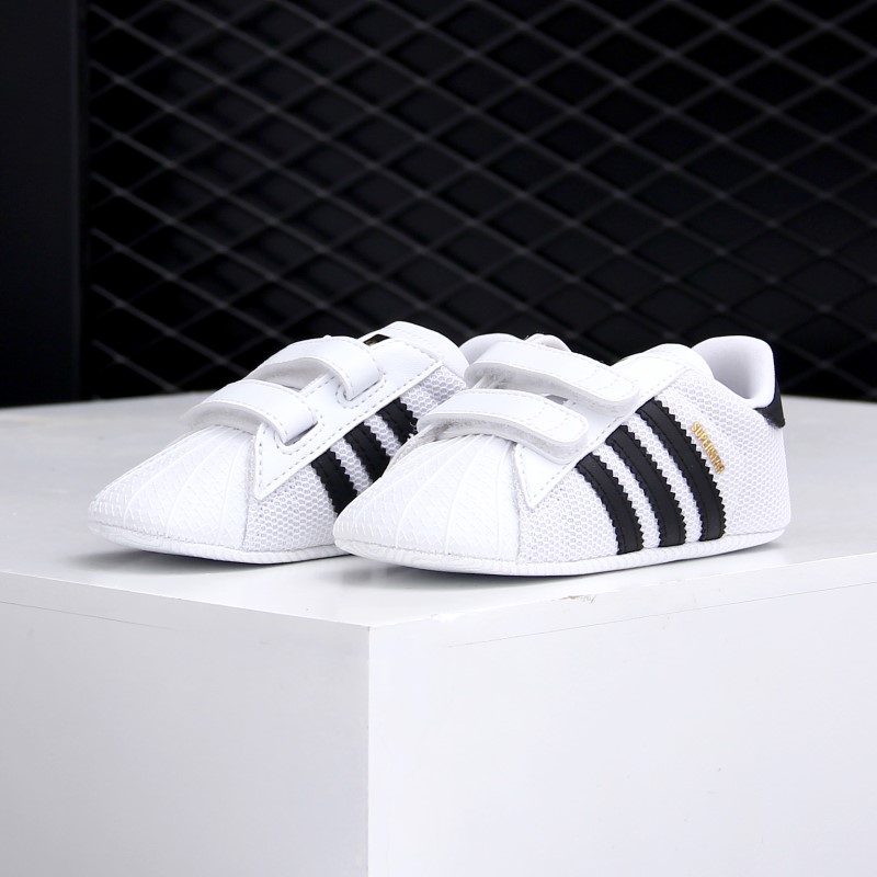 Adidas Shoes Superstar - 아디다스 정품 SUPERSTAR CRIB 유아/유아 남아용