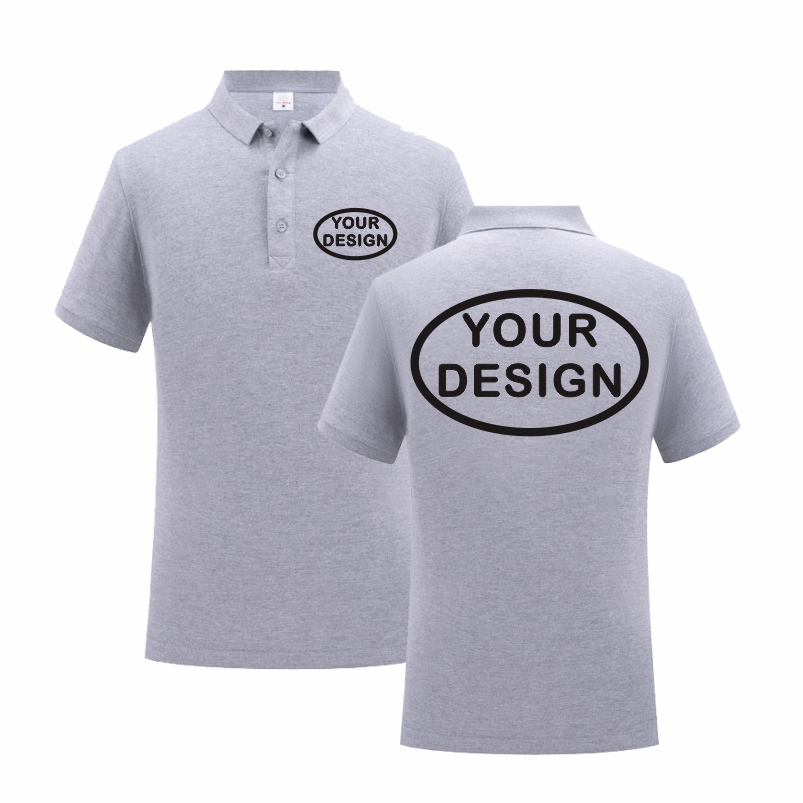 여름 순수 코튼 폴로 셔츠 로고 맞춤 인쇄 자수 개인  - Polo Shirt Pique 리뷰 및 가격