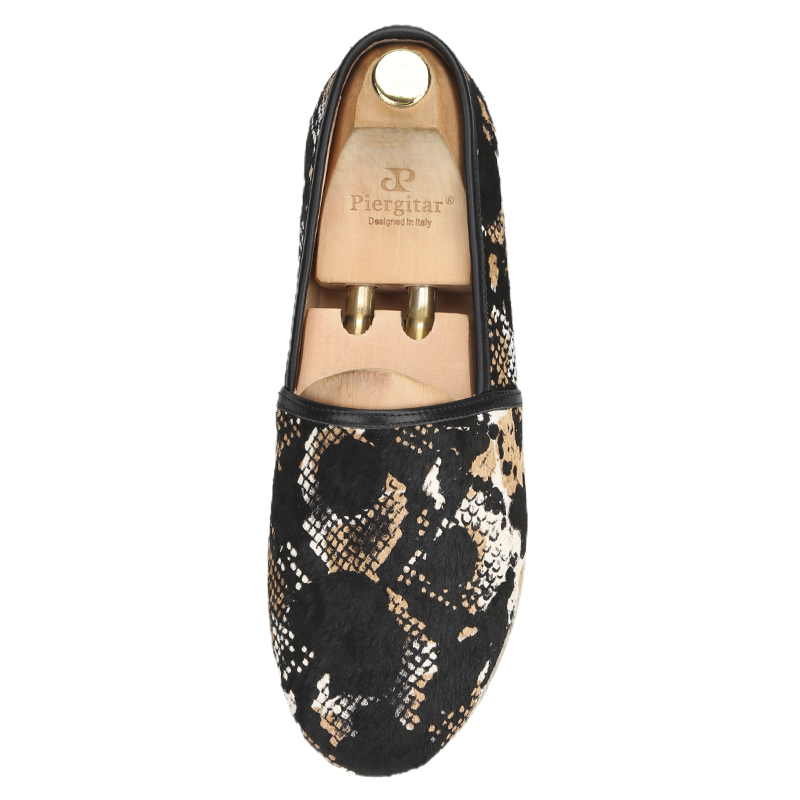 Piegitar 남성용 멀티 컬러 뱀 양각 말털, 클래 - Espadrille Slip On 리뷰 및 가격
