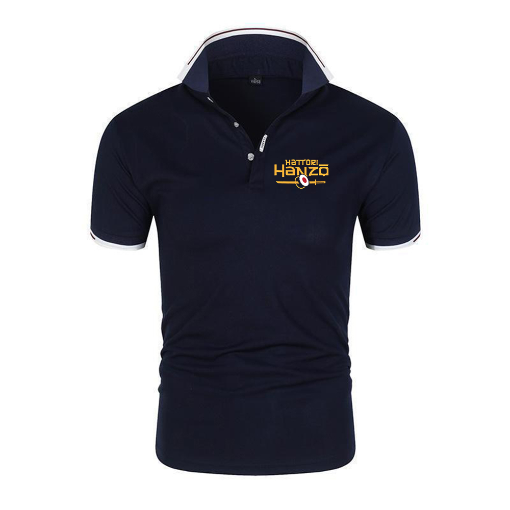 Hattori Hanzo 남성용 여름 반팔 폴로 셔츠  - Polo Shirt Pique 리뷰 및 가격