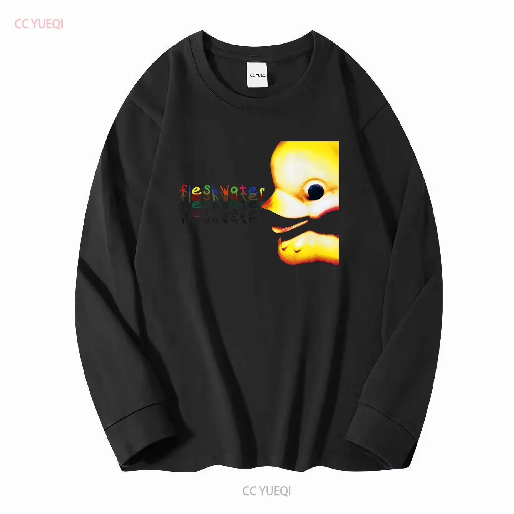 Fleshwater T 셔츠 긴 소매 또는 짧은 소매  - Tee Graphic Print 리뷰 및 가격
