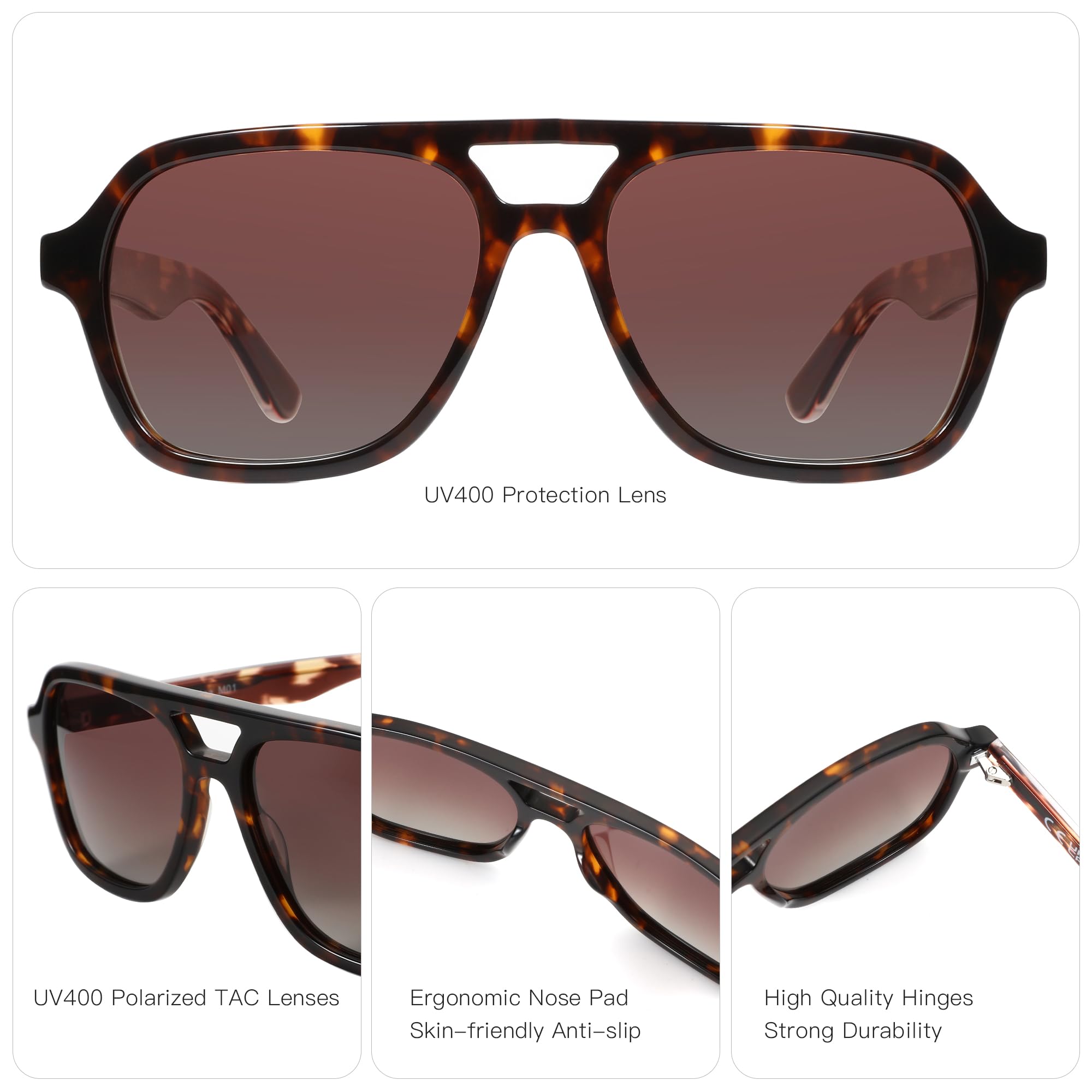 남성용 ZENOTTIC 레트로 에비에이터 선글라스 편광 - Sunglasses Aviator Polarized 리뷰 및 가격